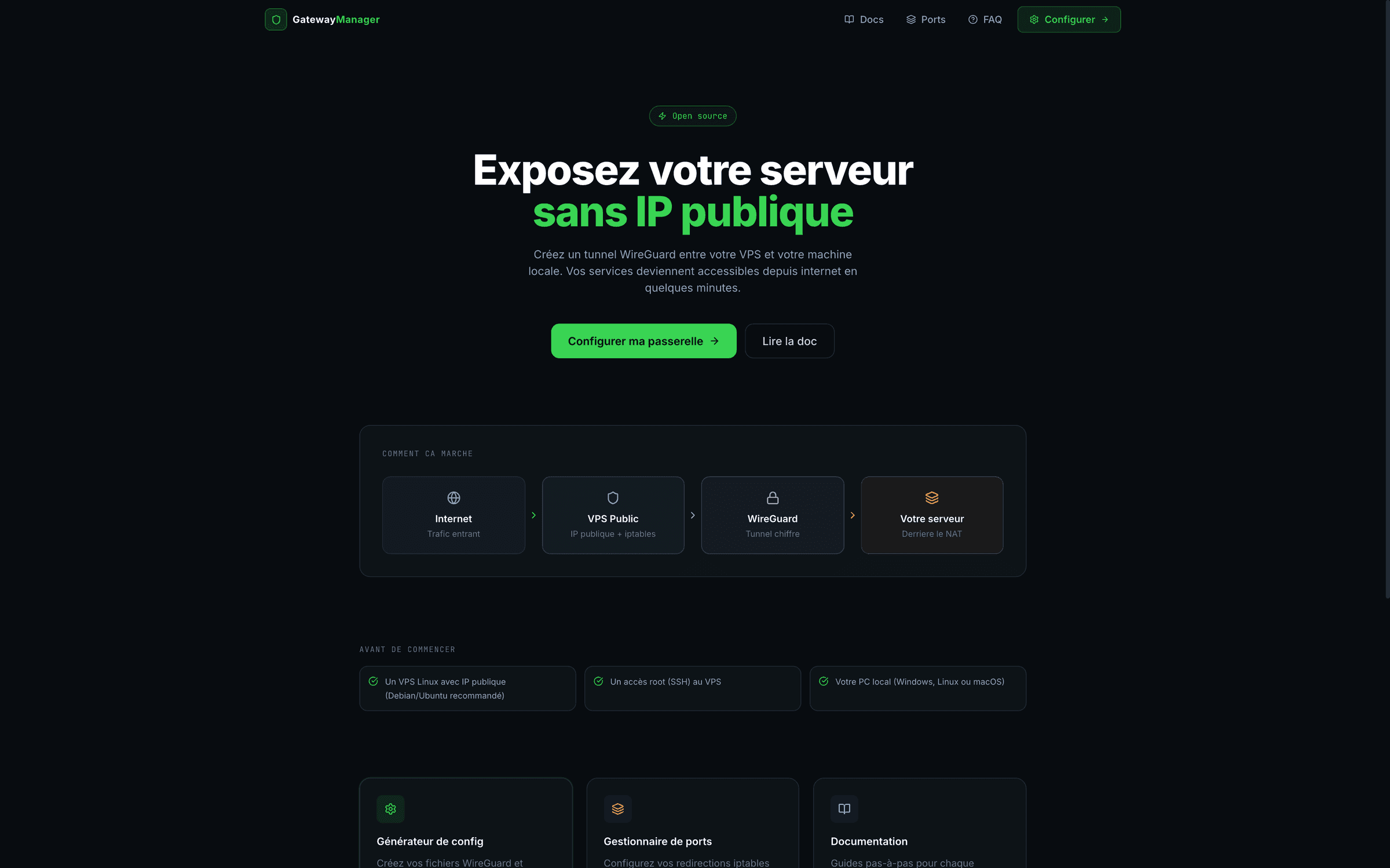 Gateway Manager – Système de gestion de passerelles